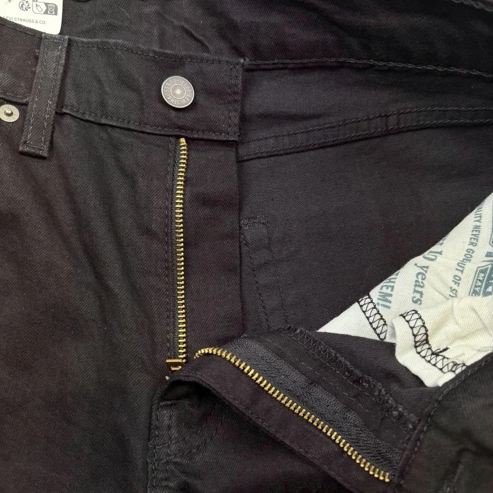 Levis 511 Jeans Mens 32x30 Black Slim Fit Flex Stretch Denim Pants New